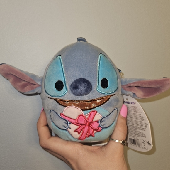 Squishmallows Other - NWT Squishmallows Valentine's Day Stitch 5" Squishmallow Plush